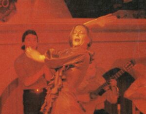 フラメンコを踊るローリーフローレス