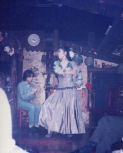 フラメンコを踊る手下さん